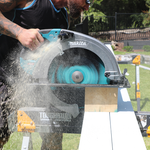 Аккумуляторная циркулярная ручная пила 415 мм Makita HS013GZ