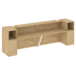 Onix Ресепшн O.R-K-12 Тиквуд Светлый 3624*766*1187