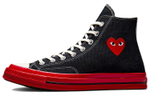 Chuck 70 Comme des Garçons Play x Chuck 70 Converse High "Black Red"