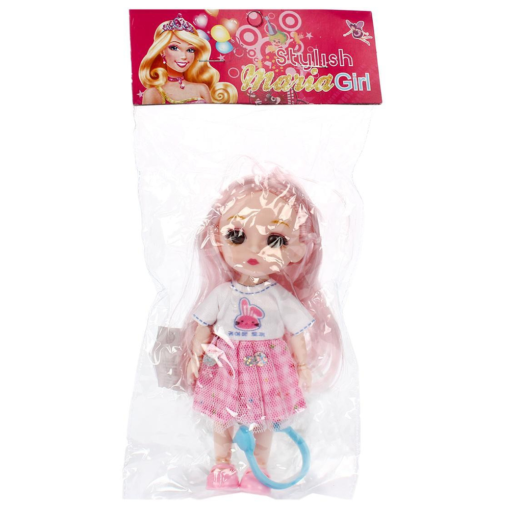 Кукла классическая 22см с аксесс., пакет 3396-27