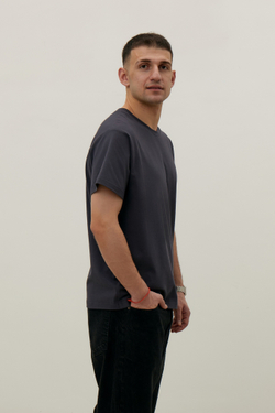 Футболка BASIC MAN, графит