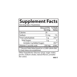 Vitamin C 250 мг 60 жевательных таблеток Carlson Labs