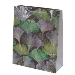 GAEM Пакет подарочный M (бумага 210г/м2, блок микс 12шт), L26 W10 H32 см, 4в.