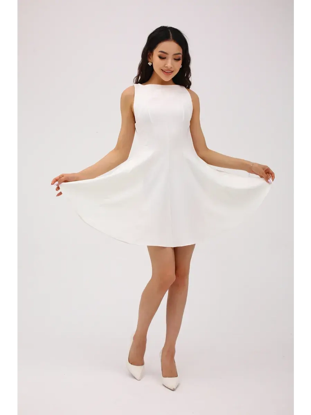 Летнее платье короткое мини вечернее