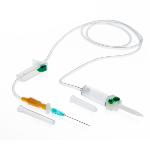 Система для переливания растворов (игла 0,8х40) (25шт/уп) Китай