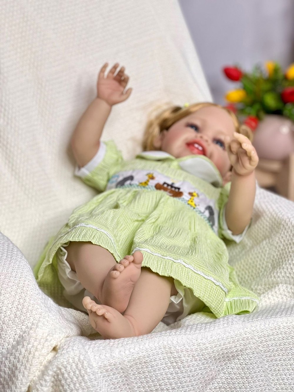 Кукла Реборн мягконабивная 60см (FA-967)