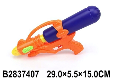 Водный пистолет 29см. микс, пакет 691