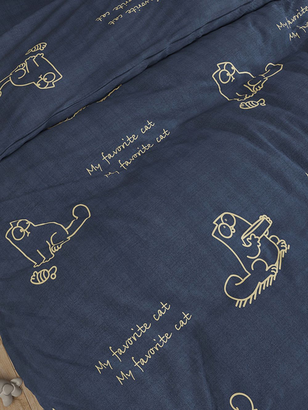 Наволочка комплект 2шт Сказка "Котики Грей" 40х60 см, поплин