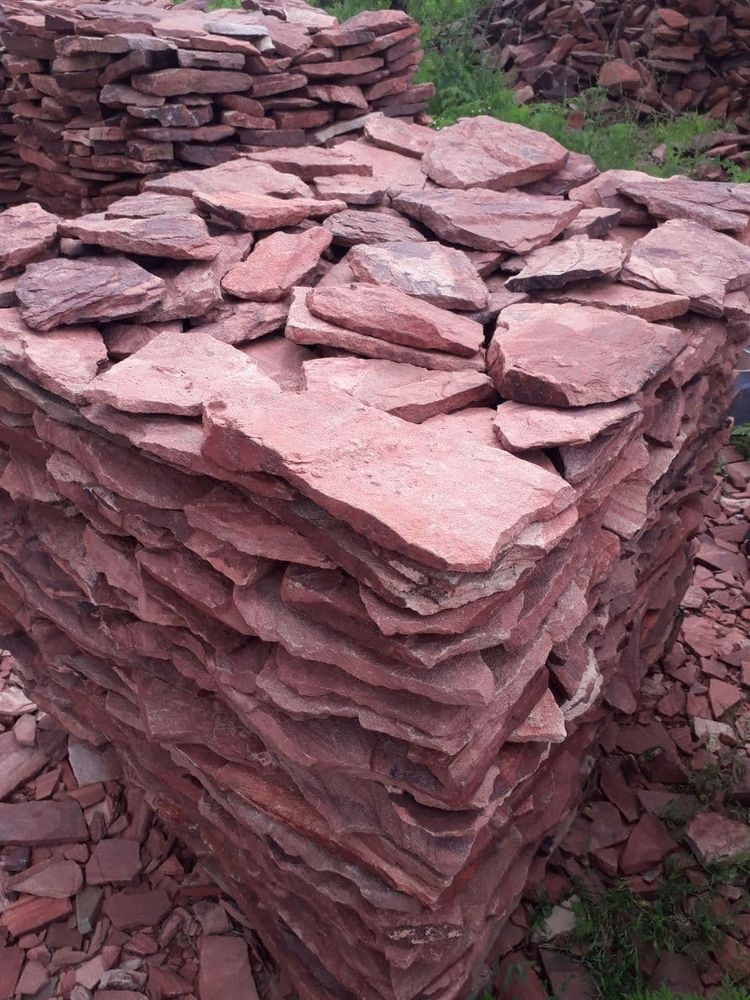 Sandstone flagstone Fontanka raspberry /m2