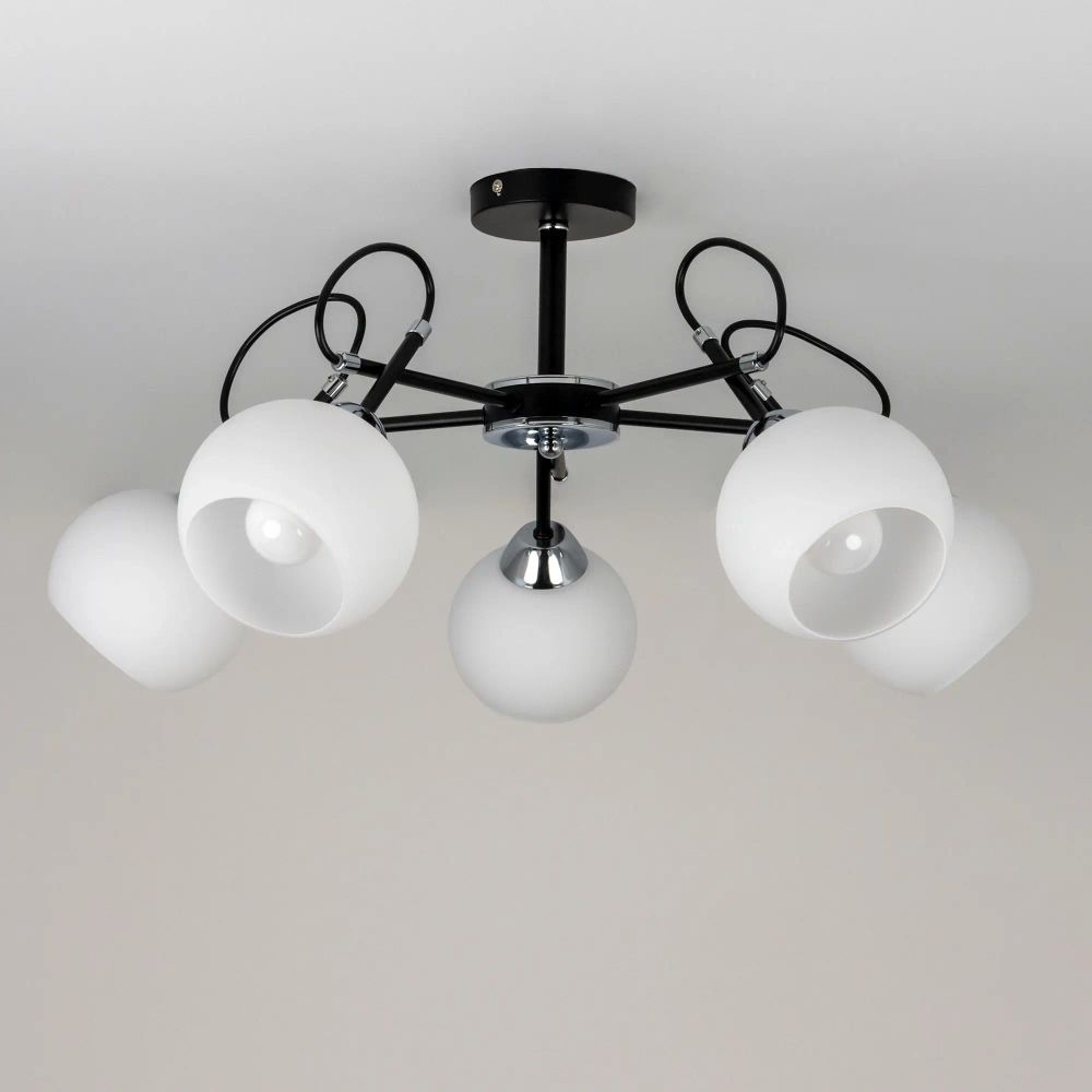 Citilux Стивен CL141251 Люстра потолочная Чёрная