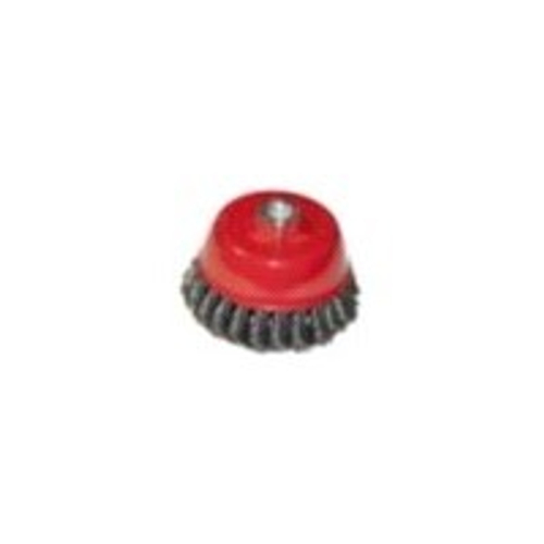 Крацовка (гайка)  чаша  Сталь. 80мм  для УШМ  жгут. пров. с резьбой М14  TOOLBERG  (Лакра) 2302051