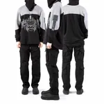 Лонгслив HEARTZ Facility Worker Черно-Серый