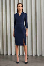 51509 Платье женское (темно-синий)