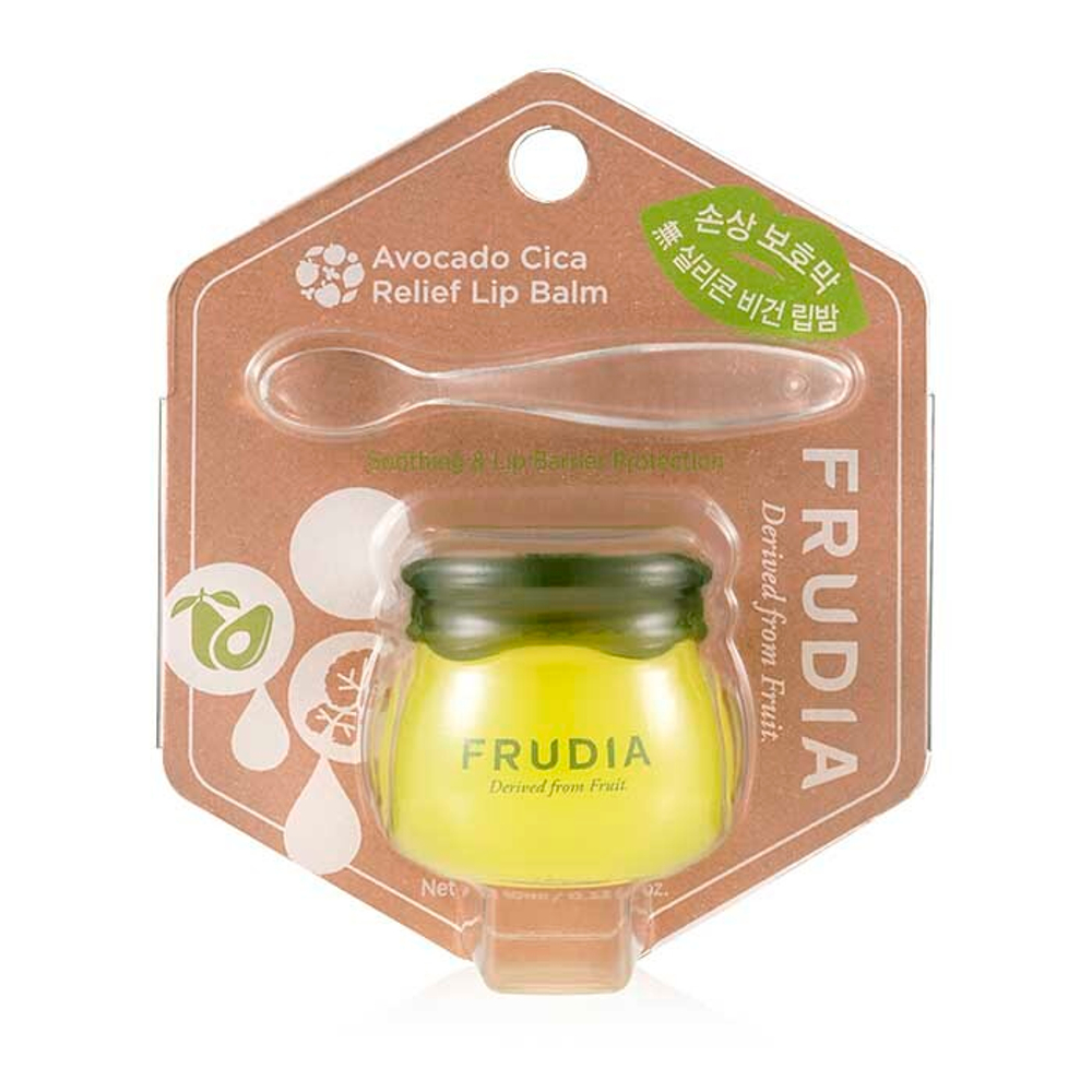 Бальзам для губ с экстрактом авокадо FRUDIA Avocado Cica Relief Lip Balm 10 мл