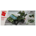 Конструктор блочный Брик Военная техника в ассорт., коробка 42301