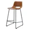 Полубарный стул Zahara 65 см коричневый | La Forma | Испания