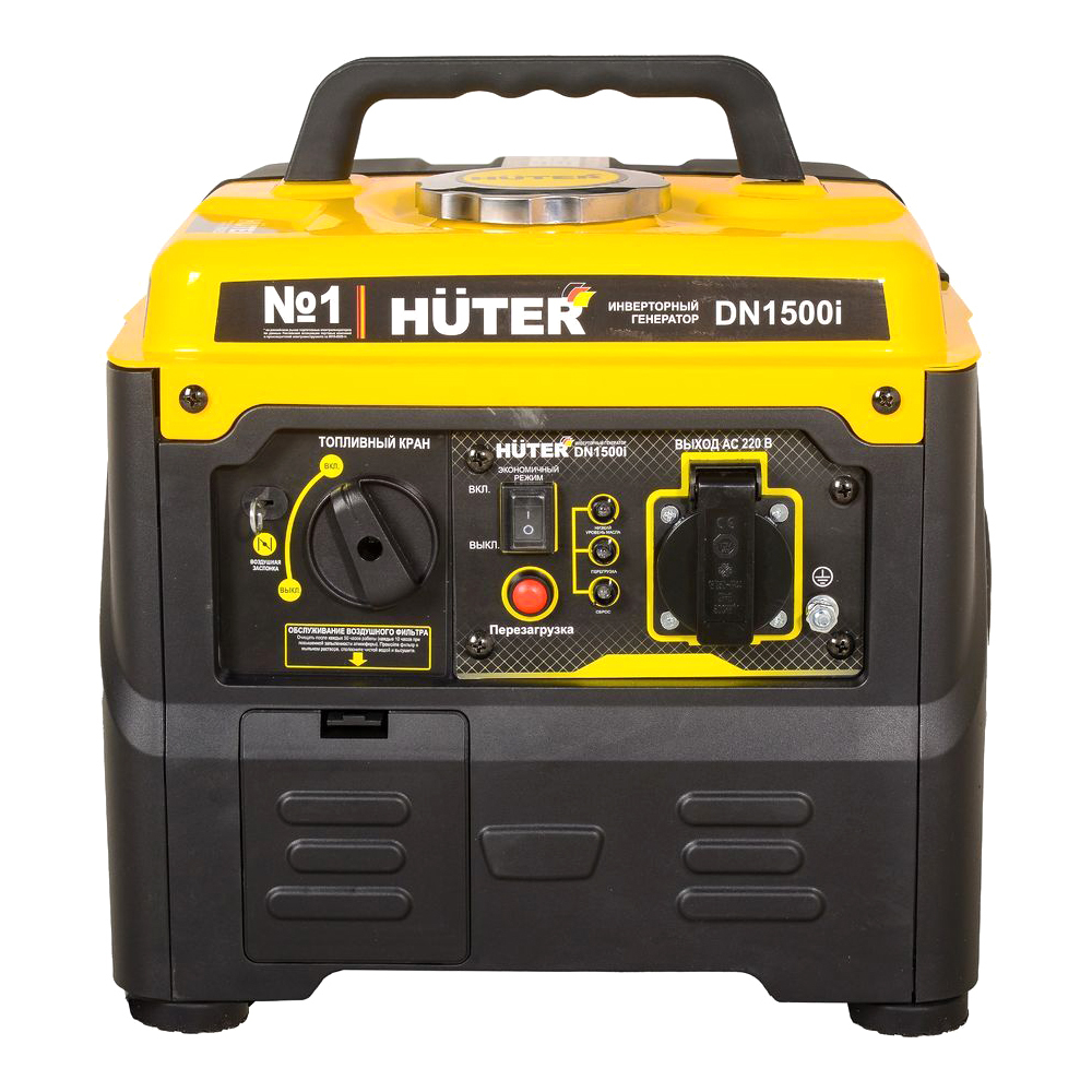 Электрогенератор бензиновый инверторный Huter DN1500i