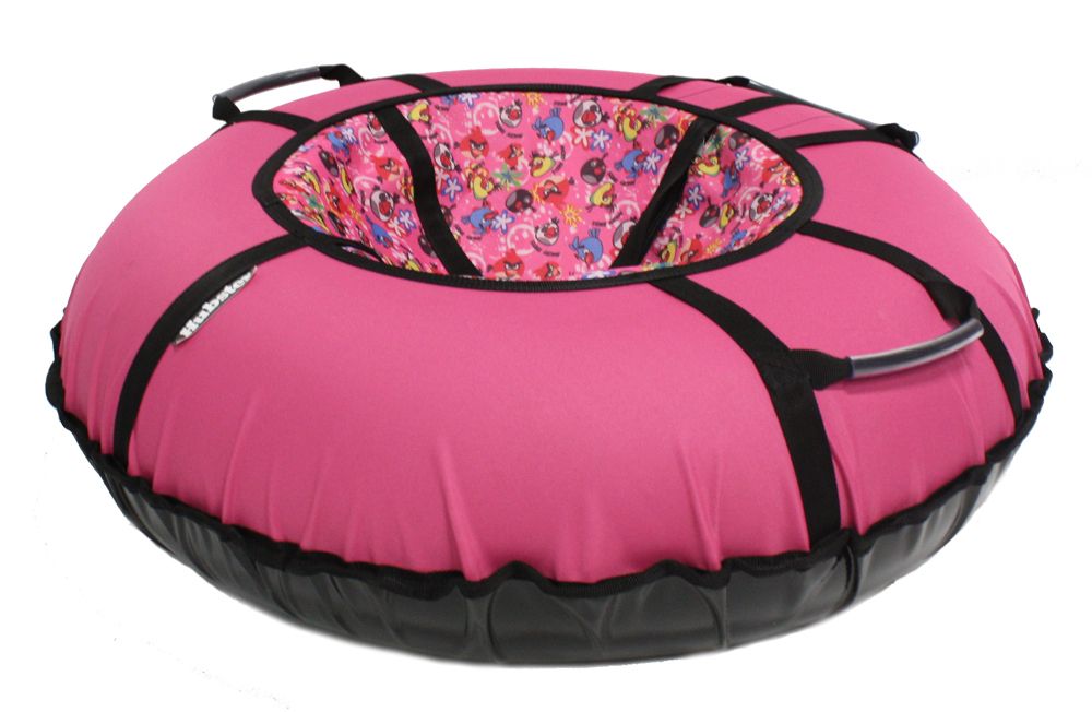 Тюбинг Hubster Хайп розовый, Энгри Бердс