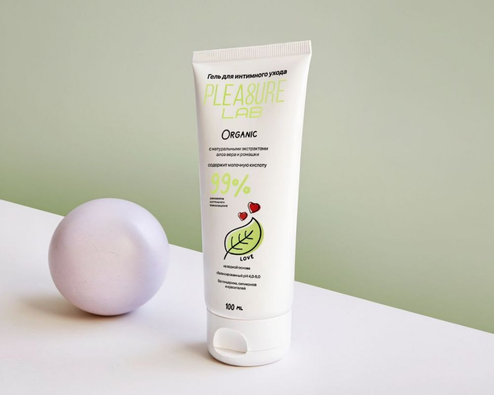 Натуральный лубрикант на водной основе Pleasure Lab Organic - 100 мл.