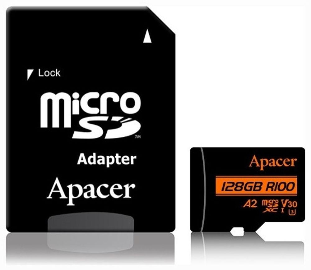 Карта памяти Apacer AP128GMCSX10U8-R 128 Гб