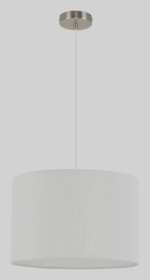 8214LAPL SATIN NICKEL+WHITE (1) Подвесной светильник NW