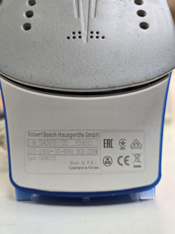 Утюг bosсh senix b1 2100w