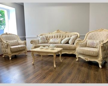 Набор мягкой мебели МОНА ЛИЗА крем