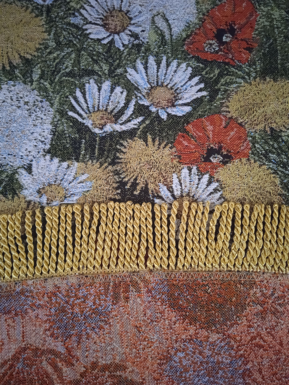 Гобеленовая скатерть Поляна D 160 см