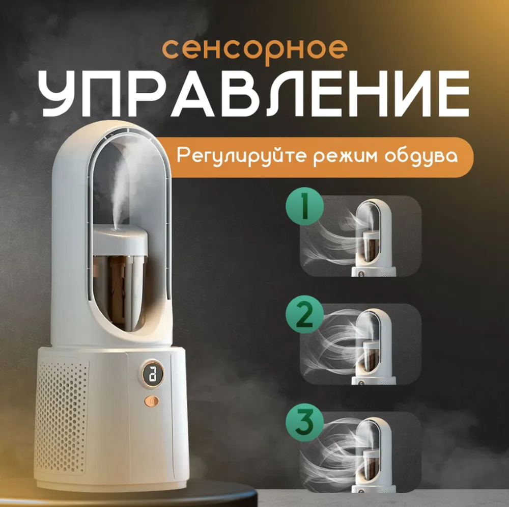 Безлопастной вентилятор мини