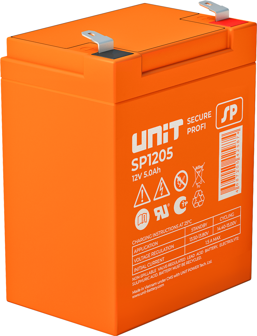 Аккумулятор UNIT SP-1205