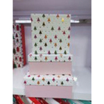 Коробка подарочная «Елочки-иголочки» 18*18*8.5 см