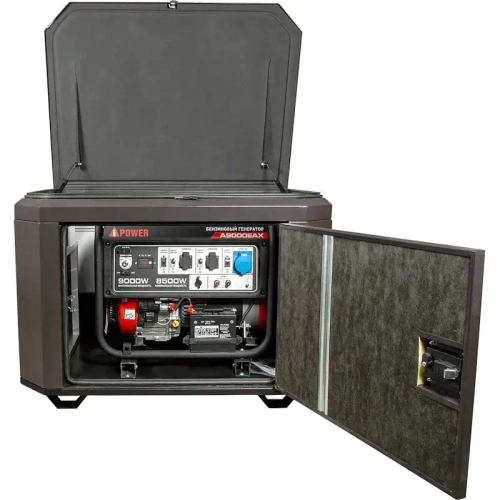 A-iPower A9000EAX бензиновый генератор в кожухе 1200 RAL 8019 УТ-11182380