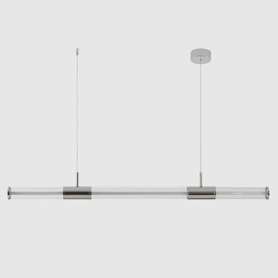 Подвесной светодиодный светильник Crystal Lux Lineup SP24W Led Chrome
