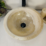 Раковина из оникса Bowl Yellow BO-64260 40*40*15 0196