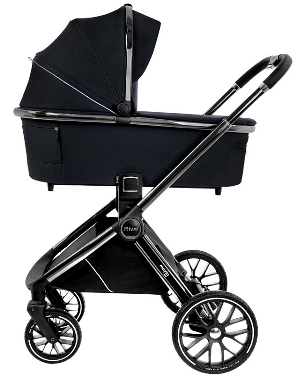 Детская коляска Pituso Mayla Lux 2 в 1 Black