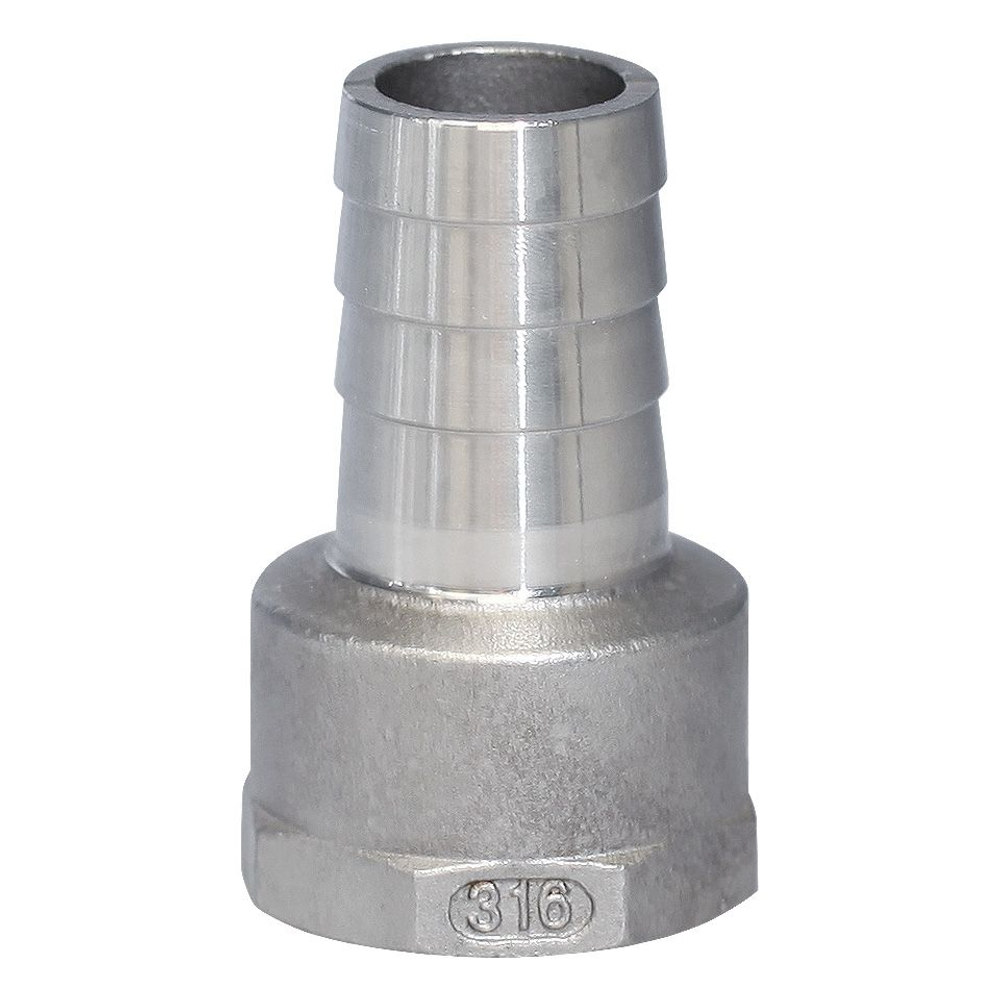 Патрубок под шланг с внутренним диаметром 20 мм "Мореман", внутренняя резьба 1/2 дюйма (10254815)