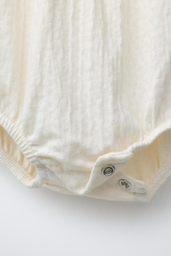 ZARA БОДИ В РОМАНТИЧЕСКОМ СТИЛЕ С КРУЖЕВОМ, СВЕТЛЫЙ ЭКРЮ