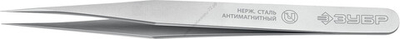ЗУБР 120 мм, прямой, Антимагнитный пинцет (222111)