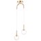 Подвесной светильник Crystal Lux Luxury SP2 Gold
