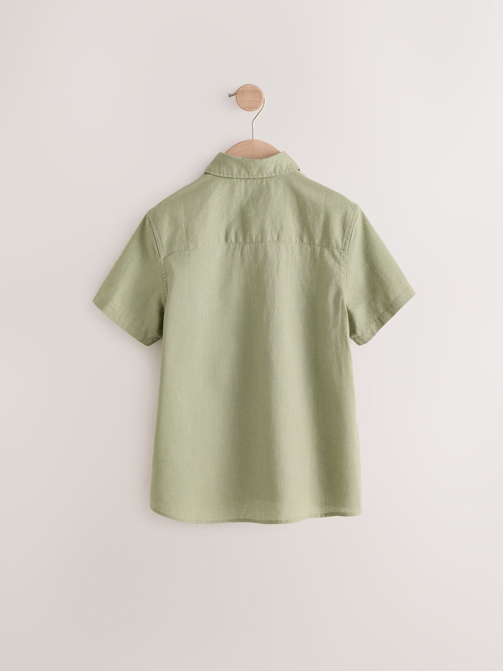 Рубашка с коротким рукавом для мальчика Next E32-322, Хаки