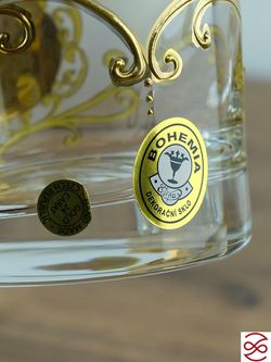 Набор стаканов для виски Версаче Богемия Laura 250 мл (6 шт)