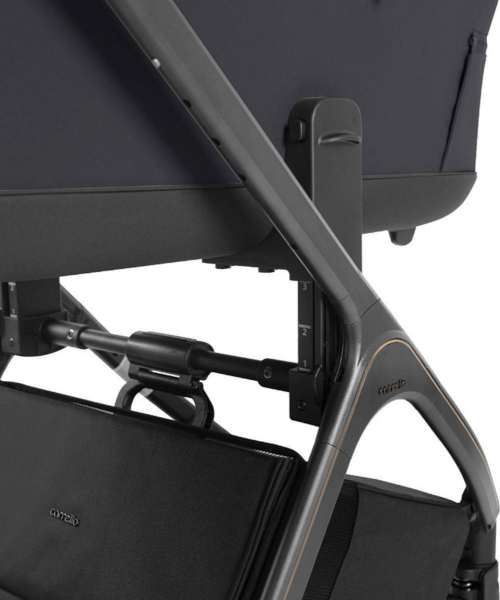 Коляска Carrello Vector 2025 CRL-6551 и автокресло Cybex Cloud G i-Size Magic Black 3 в 1 Shadow Black