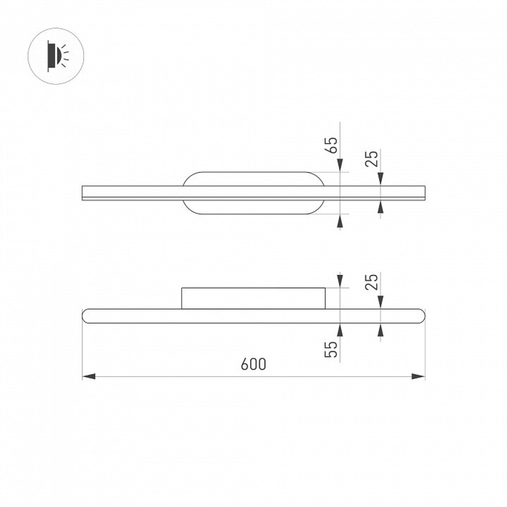 Подсветка для зеркала Arlight TENERO 035718