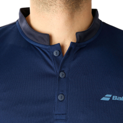 Мужское теннисное поло Babolat Play Polo Men - Dark Blue, Blue