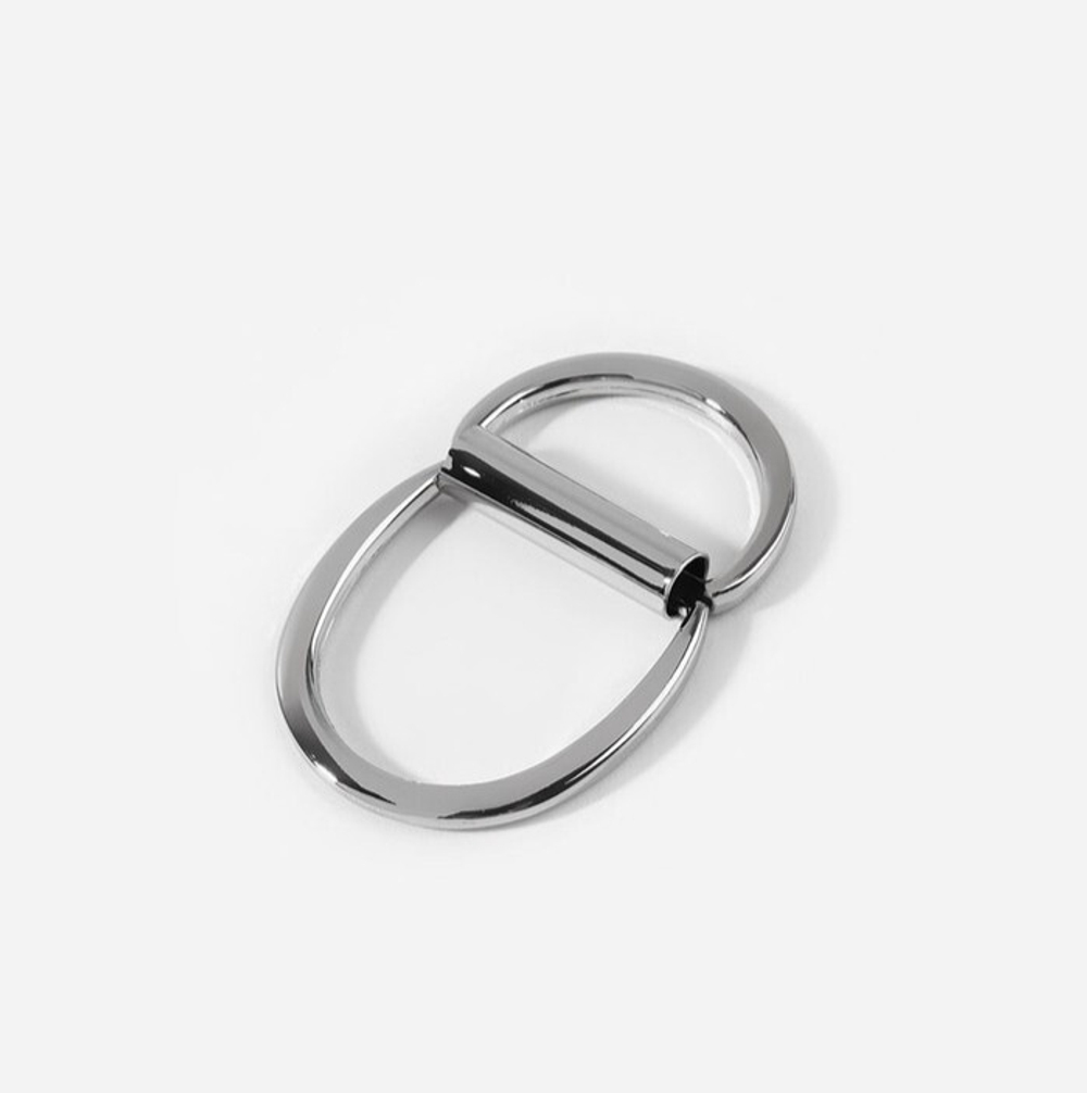 Полукольцо для сумок двойное 20 мм