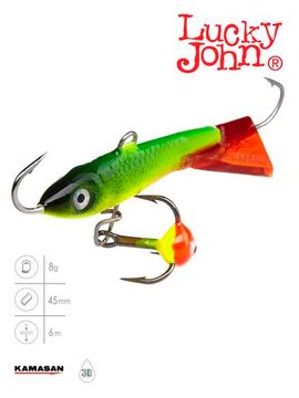 Балансир Lucky John CLASSIC 4.5 с тр. 50мм/26RT блистер