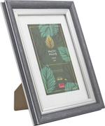 Фоторамка пластик 15х21 см Треви сталь