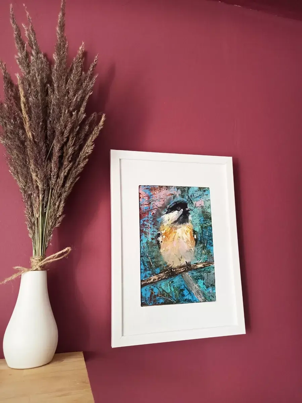 Картина маслом в раме