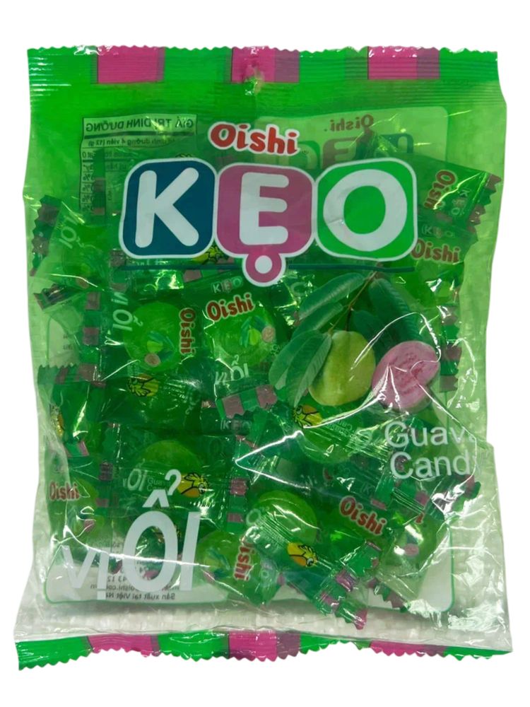 Конфеты леденцовые Oishi KEO со вкусом гуавы 85 г