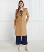 Хлопковое пальто BOSS BLACK - коричневый(50501019)